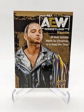 Matt Jackson - 2021 Upper Deck AEW Gold Parallel AEW Magazine Card #93