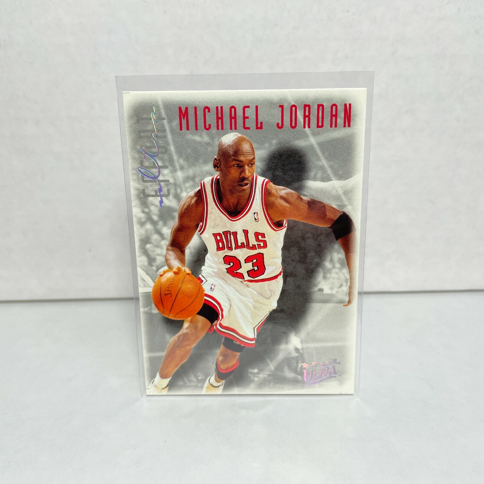 1996-97 Ultra MICHAEL JORDAN #143 “Ultra Effort” Chicago Bulls