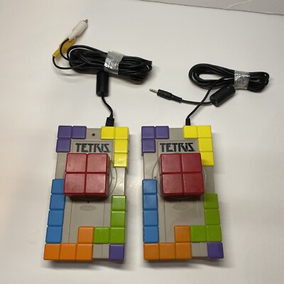 Radica 2003 TETRIS Two Player TV Plug and Play Game 2 Controllers Tested