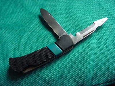 NM Vintage Sabre Toolbox 665 Electricians Pocket Knife Multi-tool Wire Stripper*