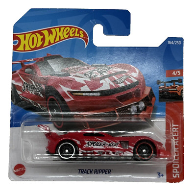Hot Wheels Track Ripper Red Spoiler Alert Number 164 New and Unopened