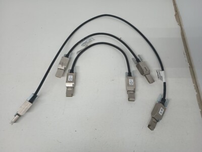 Cisco (x2) STACK-T2-50CM 800-40805-03 (x1) STACK-T2-1M 800-40806-03 Stack Cables