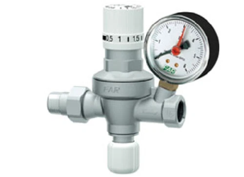 FAR GRUPPO DI RIEMPIMENTO AUTOMATICO CROMATO CON/SENZA MANOMETRO ART.2105-2106