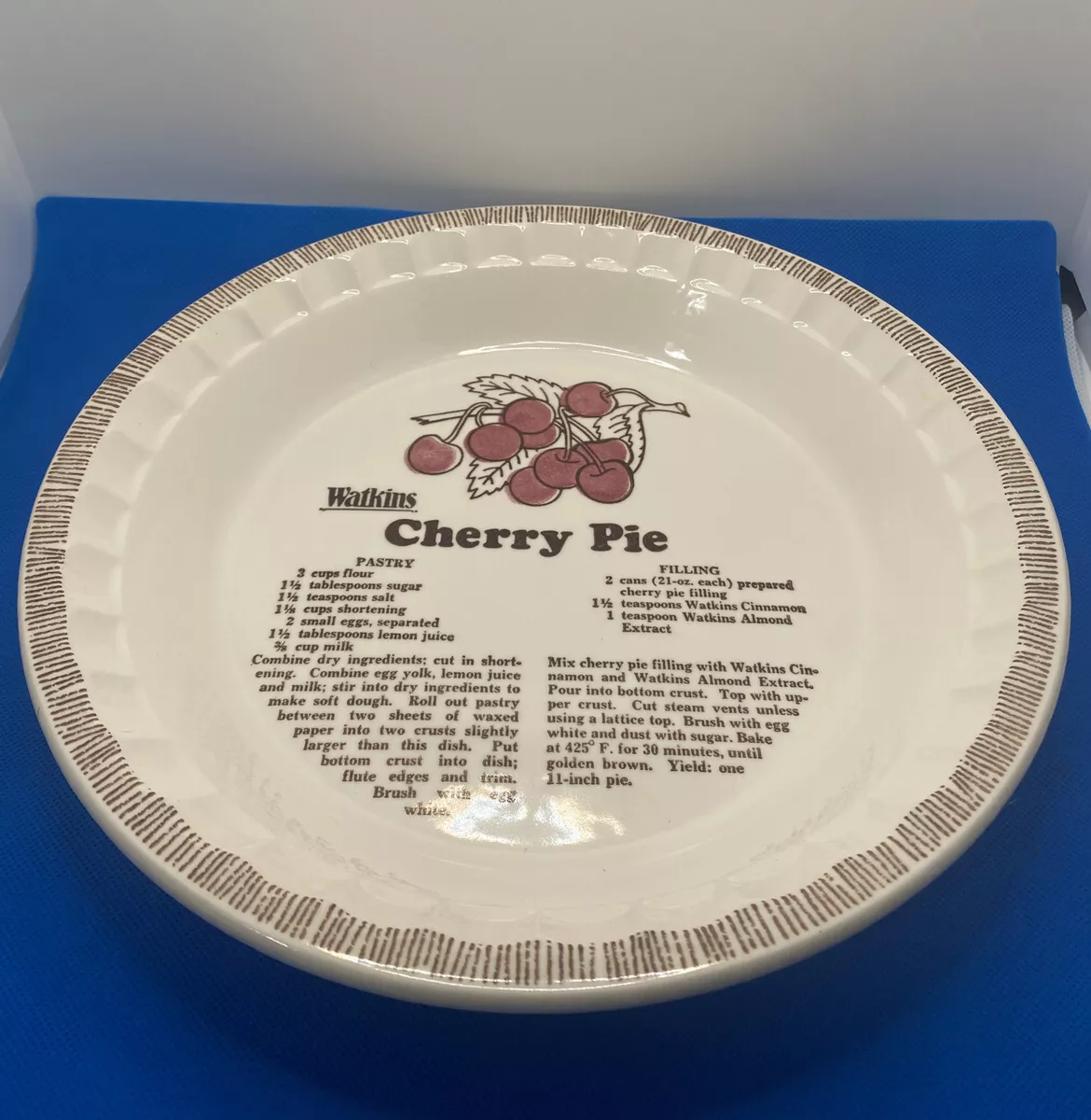 Watkins 2025 pie plates