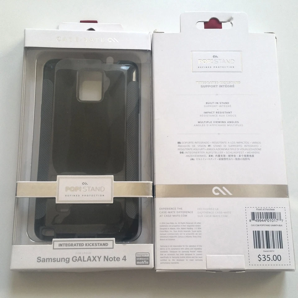 Funda Samsung Galaxy Note 4 Incipio BodyGlov Casemate Sonix Pantalla Moshi A Granel Nueva Foto 4 de 4