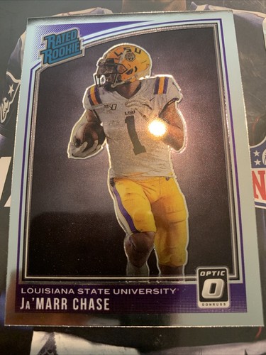 2021 Panini Chronicles Donruss Optic Draft Picks Ja Marr Chase Rated 