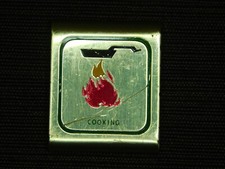 VINTAGE BSA BOY SCOUTS OF AMERICA BRASS BELT MERIT AWARDS COOKING