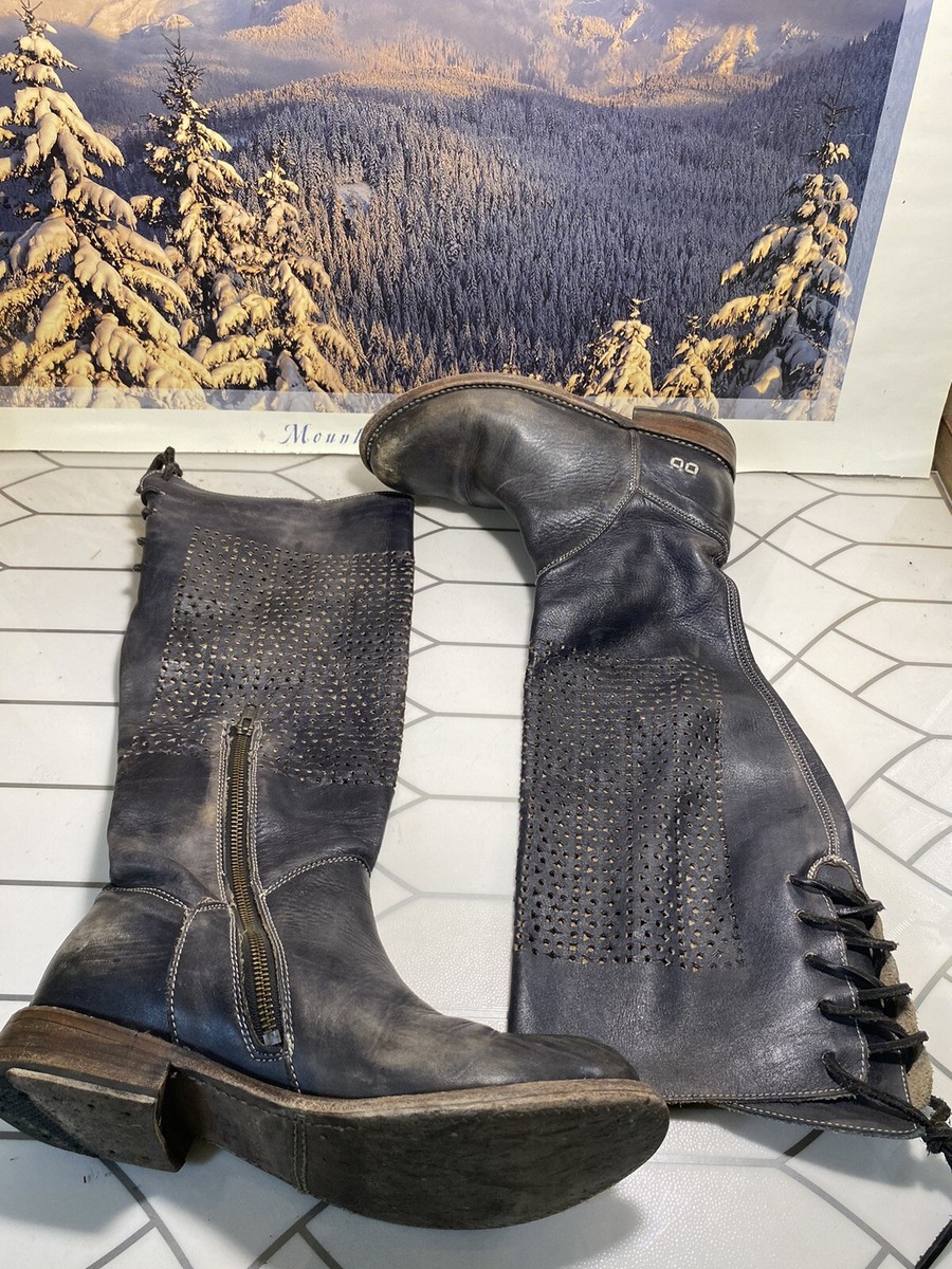 Bed Stu Genuine Mexican Leather Handmade Boots Bed|Stu Daring Black Lux Boots – Farm Girls Fancy Frills main image 4