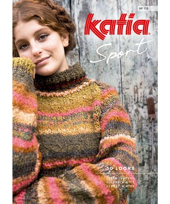 KATIA Zeitschrift Stricken Häkeln Damen-Herren Sport 115 | Herbst/Winter