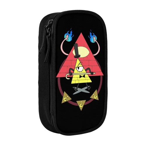 Astuccio portamatite Bill Cipher Gravitys Falls merch astuccio portamatite cancelleria trucco sacchetti - Foto 10 di 18