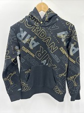 Air Jordan Hoodie All Over Print Air Jump man Hoodie Sweatshirt Youth Boys Sz M