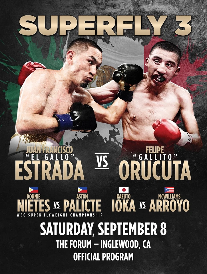 OMR Official Boxing Fight Programs - Image 2 of 4