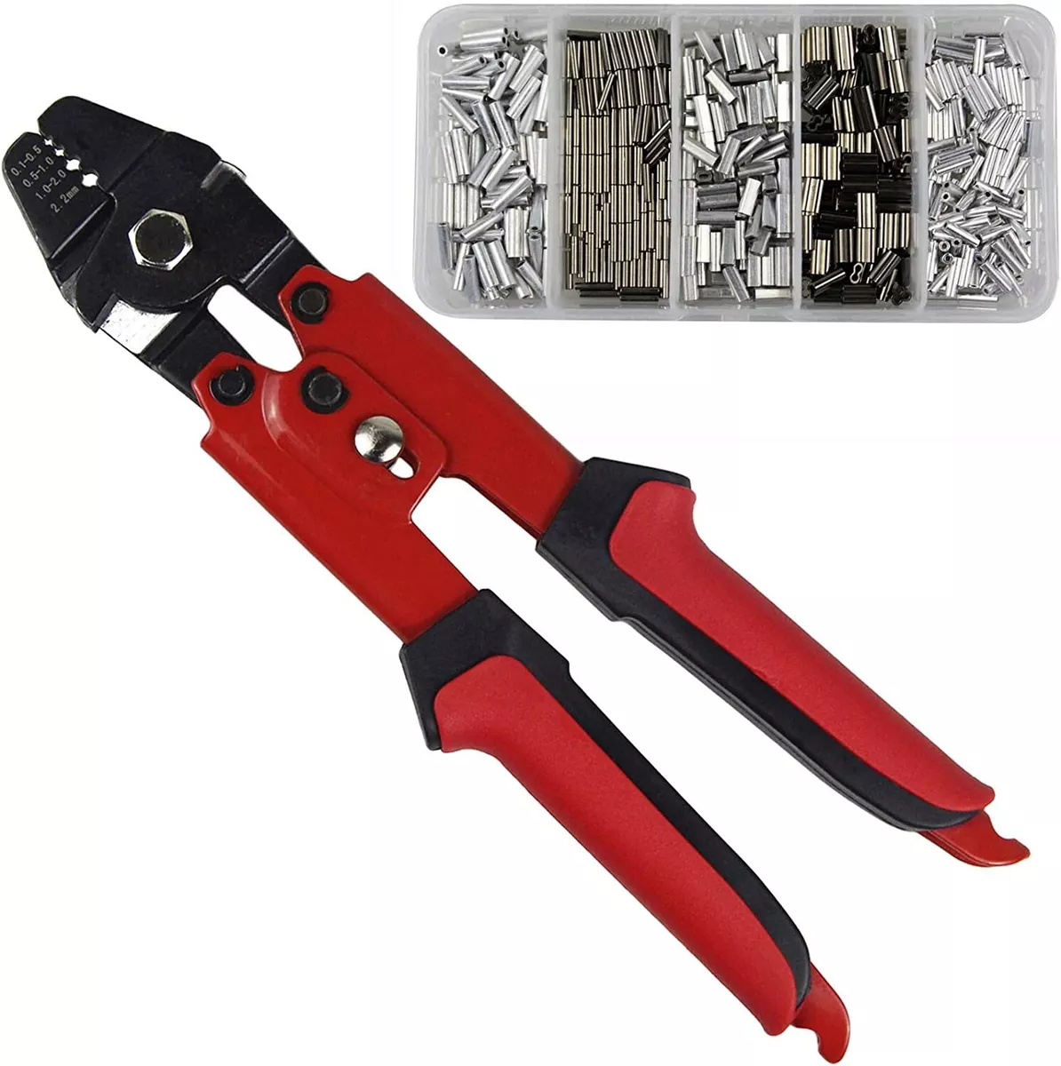 Wire Rope Swager Crimpers Fishing Crimping Tool for Copper Fishing Line  Crimp