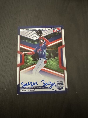 2023 Panini Elite Extra Edition DPL Signatures Auto Insert #DPS-ZZ ZAIBEL ZAYAS