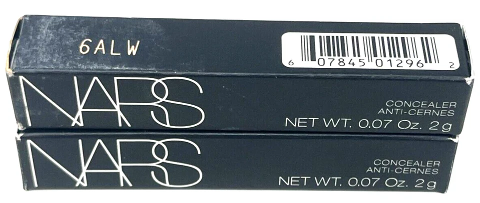 (2) Corrector NARS nuevo en embalaje 0,07 oz cada uno mediano/oscuro 2,5 castaño 1296 Foto 2 de 3