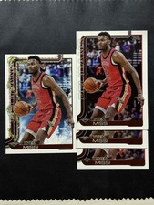 Yves Missi New Orleans Pelicans 2025-26 Topps Lot of 4 