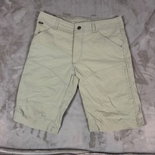 Kuhl Renegade Cargo Shorts Mens 34 Tan Khaki Hiking Outdoor RN108846