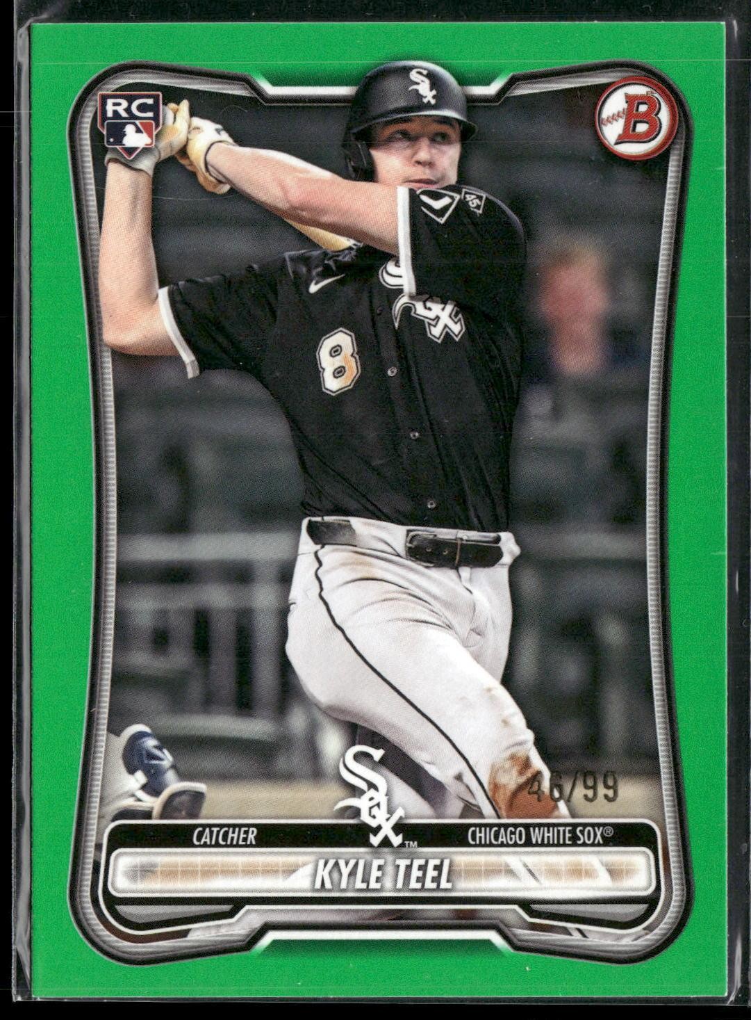 2026 Bowman #19 Kyle Teel Green #/99