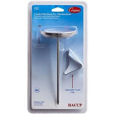 New Cooper Stainless Steel Candy Jelly Deep Fry Cooking Thermometer 322