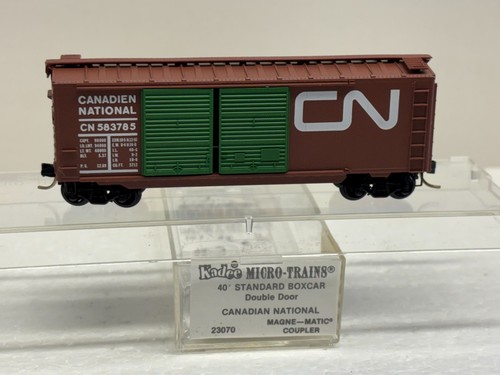 Micro trenes Kadee escala N MTL 23070 Canadian National CN 583785 con extremo IEN @ BW | Zustand: New