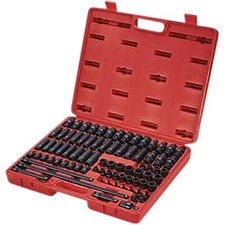 Sunex Tools 80 Pc. 3/8" Drive 6 Pt. Master Impact Socket Set
