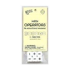 Koplow Dice d6 Math Operators - Addition and Subtraction 6 New