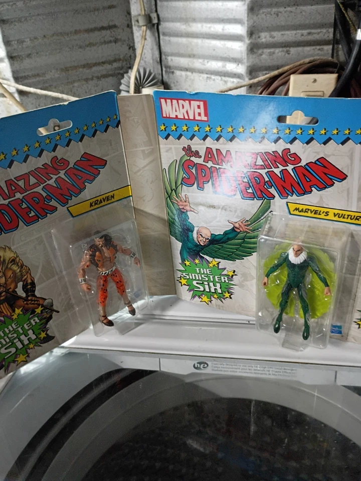 NEW 2016 Marvel The Amazing Spider-Man The Sinister Six 6 7-Pack Action Figures - Image 3 of 4