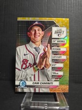 2024 Bowman Draft - Bowman Draft Night Cam Caminiti #BDN-10 Gold Refractor 45/50