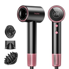 High Speed Hair Dryer, Travel Hair Dryer - 180,000 RPM/Min, 3 Min Fast Drying...