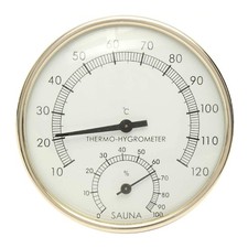 Compact Sauna Thermometer Hygrometer 10-120  Portable Temperature Humidity Meter