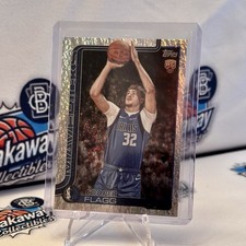 🔥 2025-26 Topps #201 Cooper Flagg HOLOFOIL RC #1 Pick Mavericks GEM MINT