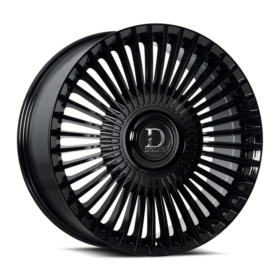 DOLCE LUXURY TRENTO 24x9 5x112 +28mm Glossy Black Wheel Rim 24