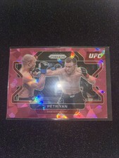 2022 Panini Prizm UFC Pink Ice Prizm Petr Yan #78 Bantamweight Champion