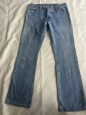 Diamond Gusset Original Jeans Men’s 35x34 Bootcut Medium Wash USA Made