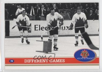 1991-92 Future Trends '72 Hockey Canada Different Games #78 0w8