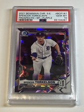 2021 Bowman Chrome Sapphire Edition Variations Baseball Checklist and Gallery 44