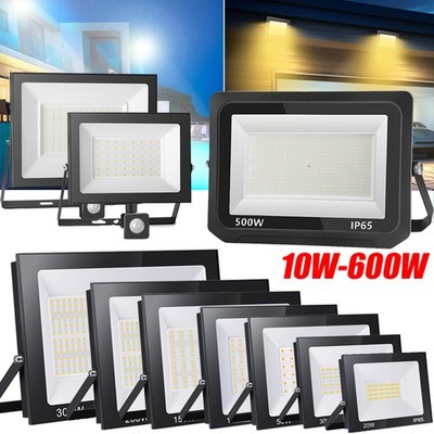 LED Strahler Fluter 500W 300W 200W 100W 50W 30W 20W 10W IP65 Außen Scheinwerfer