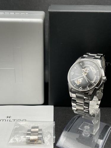 [Near Mint] Hamilton Jazzmaster Viewmatic H325650 Automatic Watch Black JAPAN