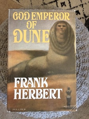 God Emperor of Dune by Frank Herbert Hardcover 1981 Book Club Edition