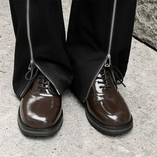 Business Derby Shoes Leather Shoes Men's Platform Fashion British Formal Shoes
