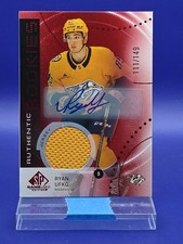 Ryan Ufko 2025-26 UD SP Game Used Red Auto Jersey Authentic Rookies SP 111/149 
