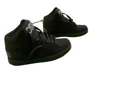 Osiris Men's Clone Skate Shoes in black, featuring A Unique Pattern Size 9 New