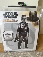 Star Wars Disney Mandalorian Costume Child Medium 8-10 New.