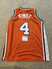 SYRACUSE ORANGE- NATE KINGZ SIGNED AUTOGRAPH JERSEY ACOA BASKETBALL CUSE