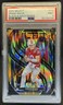 2024 Panini Select Drake Maye Premier RC Black and Gold Prizm Shock #113 PSA 9