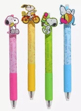 Snoopy & Woodstock Activities Exclusive Peanuts x Ooly Retractable Gel Pen Set