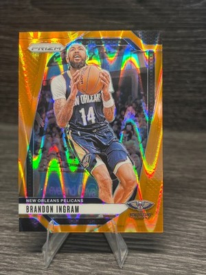 2024 Panini Prizm Brandon Ingram #182 Orange Seismic /199 Pelicans
