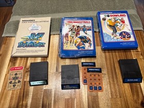 Intellivision II Console System 5872 3 Controllers 11 Games FOR PARTS READ