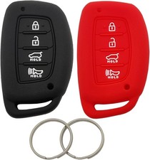 Protector Key Fob Cover fit for Elantra Sonata Tucson Keyless Entry Key Fob