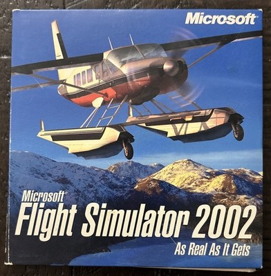 Microsoft Flight Simulator 2002 Game Discs